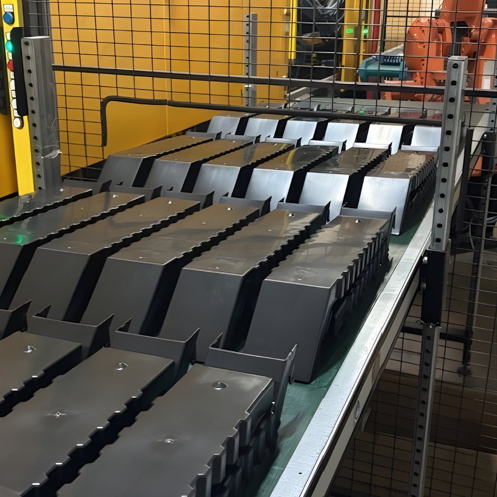 Skräddarsydda plastprodukter för olika branscher – storskalig formsprutning hos 7H Plast AB.