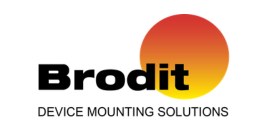 Brodit device mounting solutions logotyp kund till 7H Plast inom formsprutning.